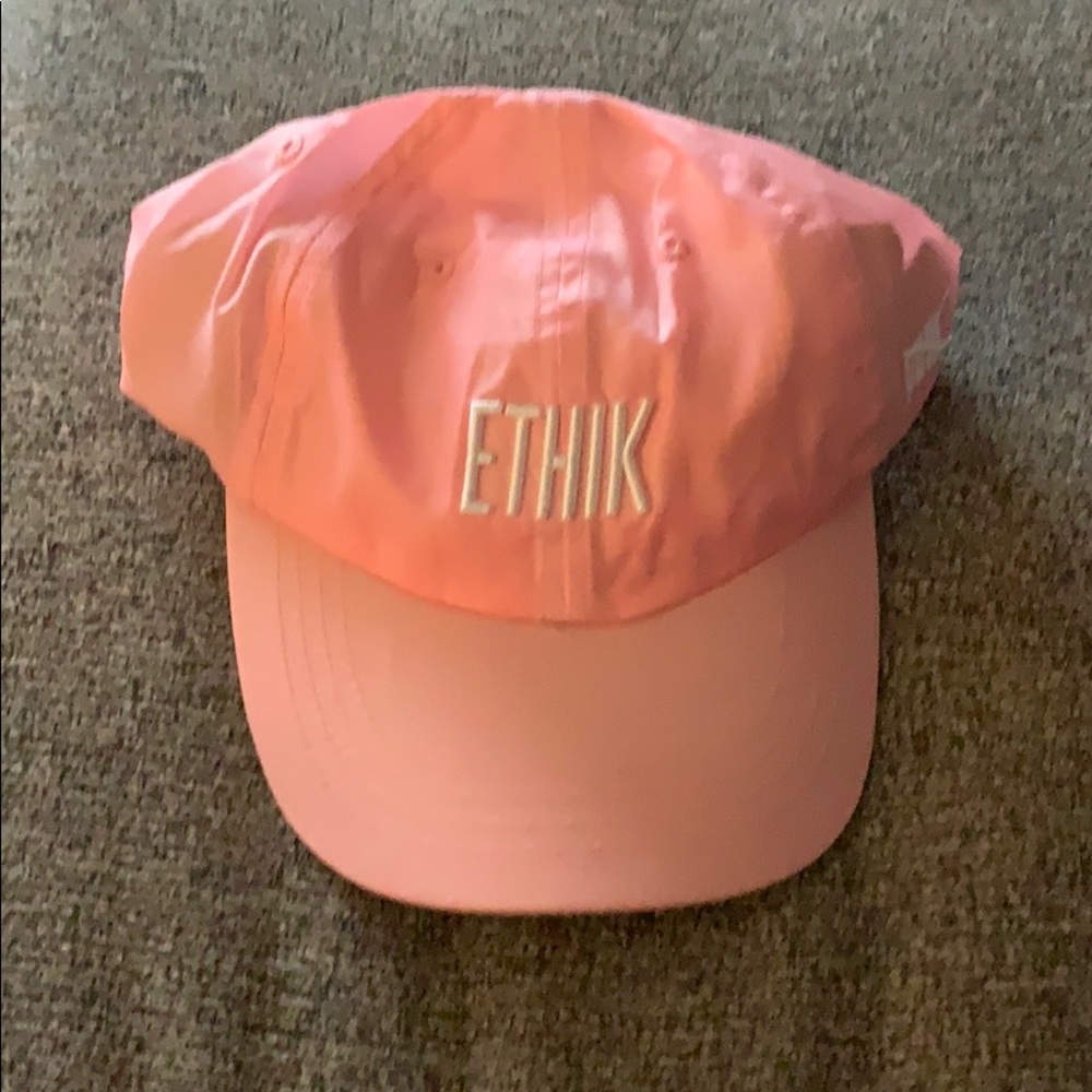 Pink hat